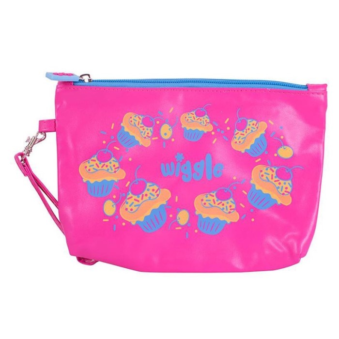 

ARS04 WIGGLE POUCH PENCIL CASE / TEMPAT PENSIL MODEL DOMPET 4 VARIAN MOTIF - Cupcake
