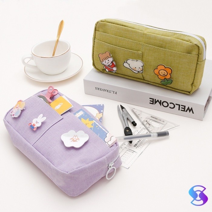 

TERMURAH Pencil Case Large INS Kotak Pensil Besar Kapasitas Banyak /ALAT TULIS AESTHETIC/ALAT TULIS