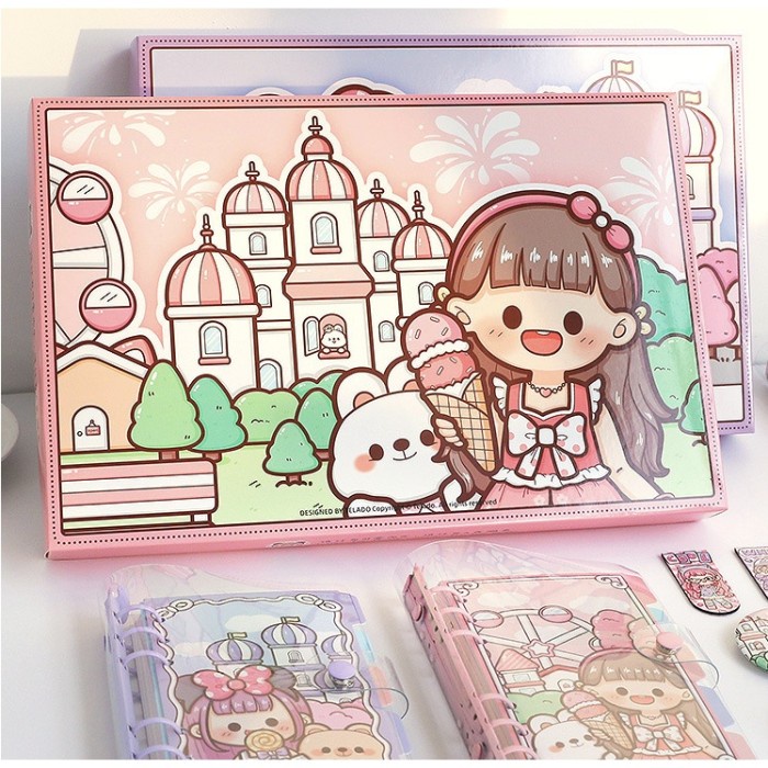 

Terlaris Nbook Terlaris Diary Set Buku Jurnal Binder Aesthetic Buat Hadiah Ulang