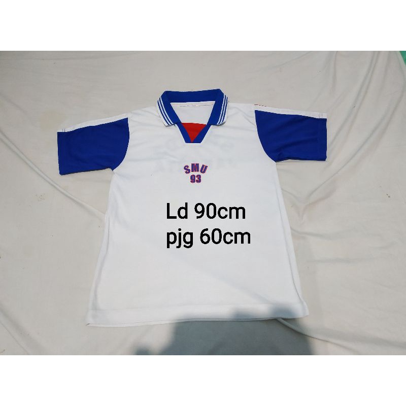atasan kaos seragam olahraga SMAN 93 preloved