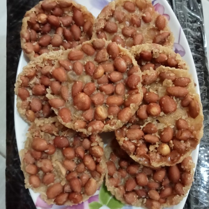 

Ready- Peyek kacang tanah/peyek kacang khas Jawa/Snack jadul - 1/4 kg