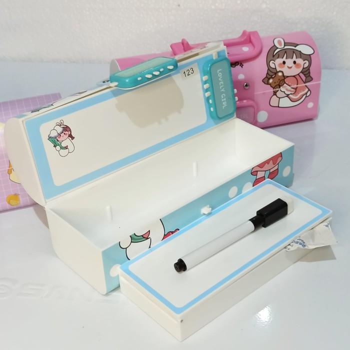 

Bos Kotak Pensil Plastik Kode Whiteboard/Kotak Pensil Kode/Pencil Case 063