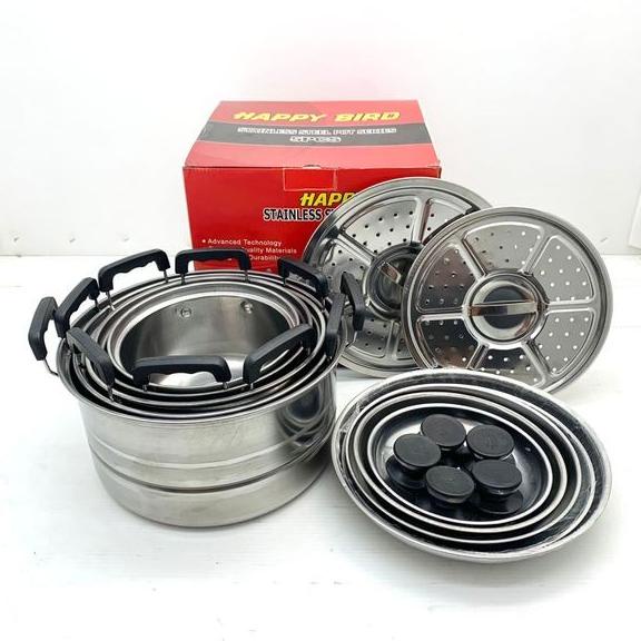 .........] panci stock pot stainless steel set