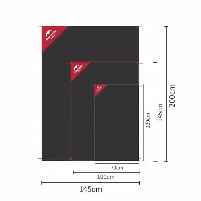 Tikar Multifungsi Ultralight Naturehike Nh17D050-B Size S