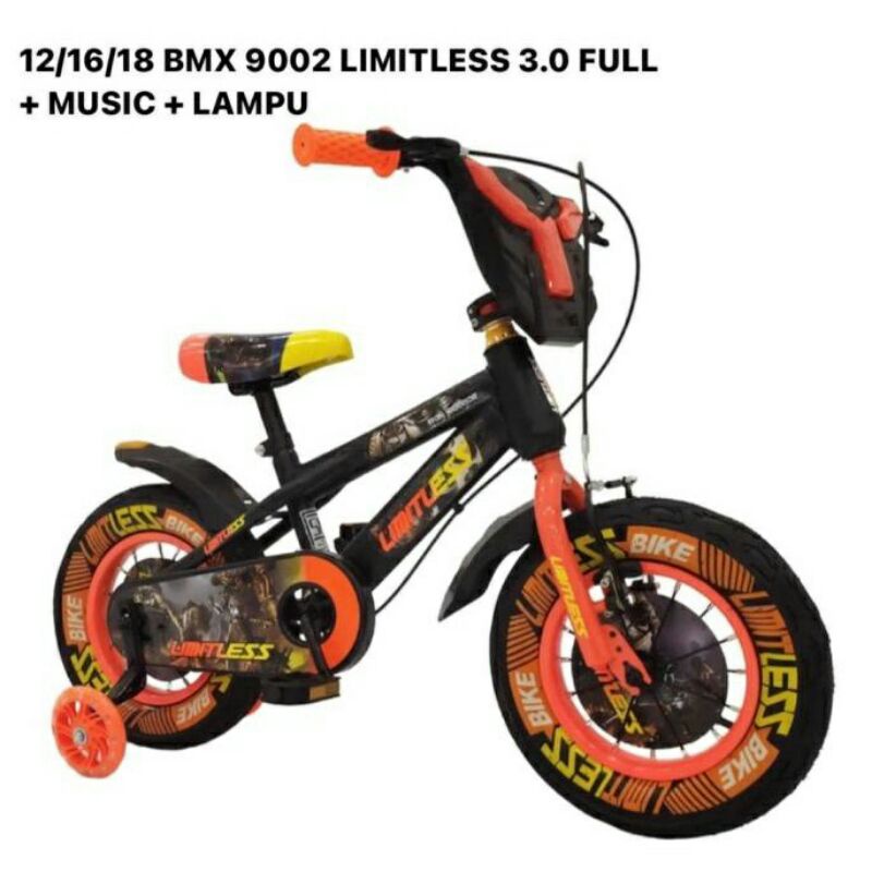 Sepeda BMX 18 LIMITLESS JUMBO TRANSFORMER