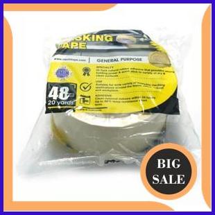 

Lakban Kertas - Masking Tape Nachi 2 Inch - 48 mm x 20 Yard suku cadang 54PR23