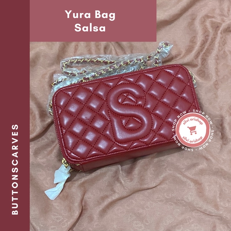 Yura Bag Buttonscarves As Is in Salsa