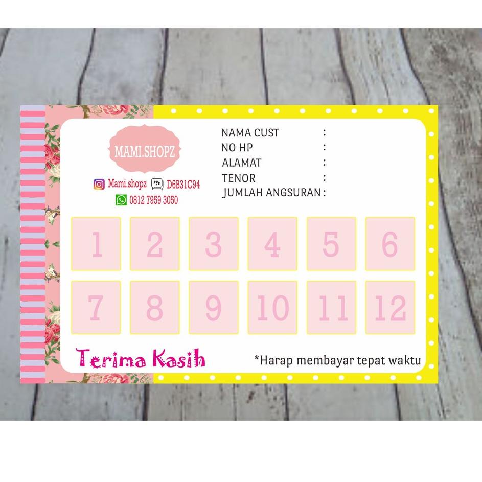 

Terkeren form angsuran