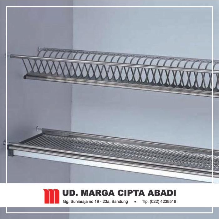 Terlaris Rak Piring Taco / Rak Piring Stainless Hw-010Ss