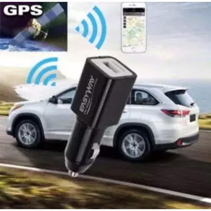 Spycam Gps Tracker Model Car Charger Lighter - Bisa Sadap Suara