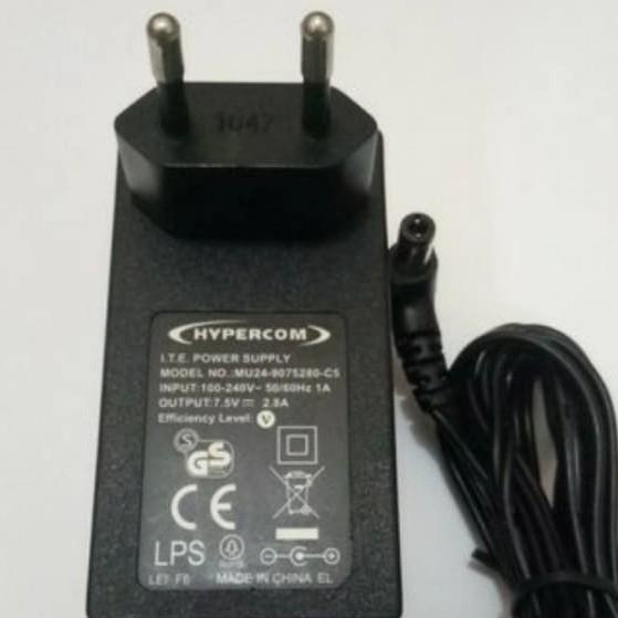 Terlaris Adaptor 7,5V ~ 2,8A Hypercom