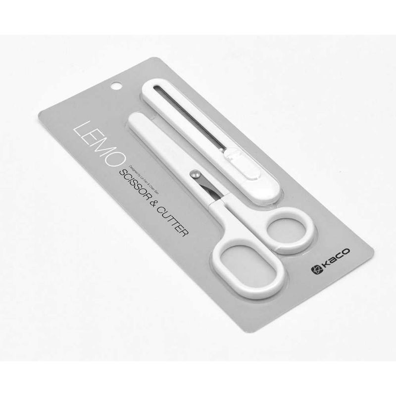 KACO LEMO Set Cutter dan Gunting Office Stationery SUS420J2 - K1416