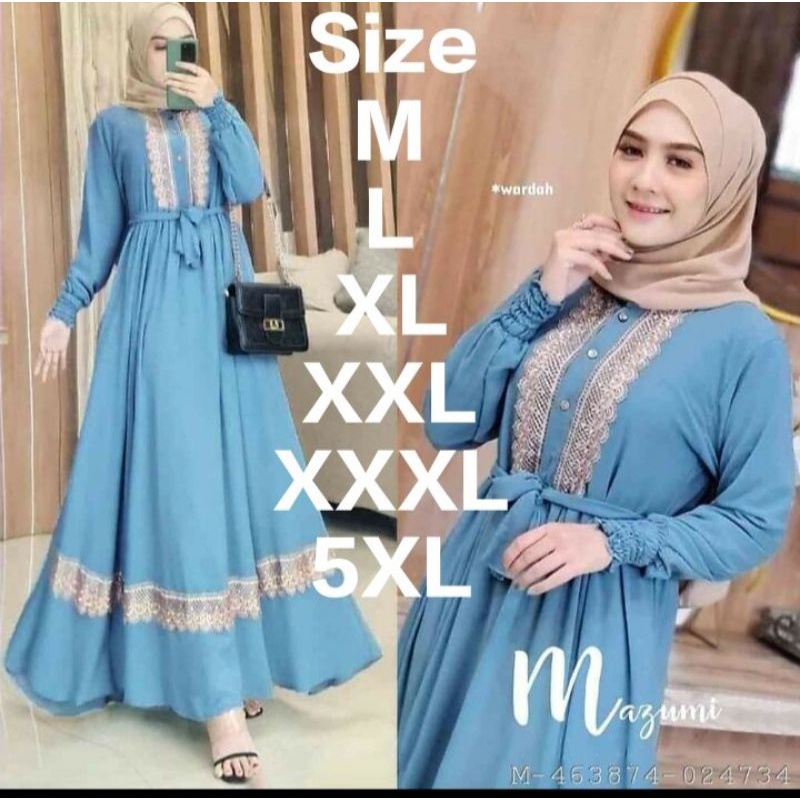 Arumi Gamis Muslim // Gamis Wanita Terlaris 2025
