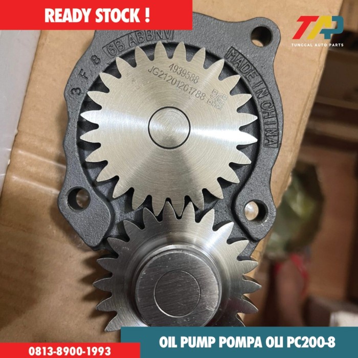 TJSP Pompa oli Komatsu Pc200 - 8