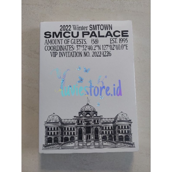 [OFFICIAL] Album Only 2022 Winter SMTOWN : SMCU PALACE Ver.
Kangta Boa TVXQ SNSD Super Junior Shinee