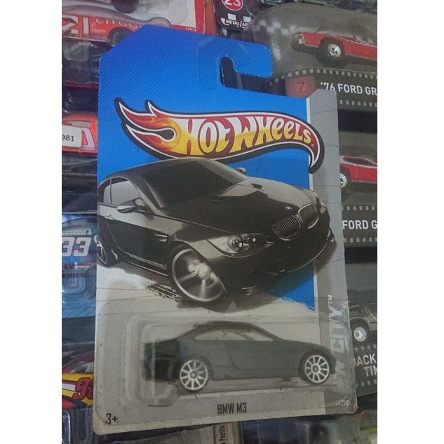 HOT WHEELS BMW M3 BLACK HW CITY