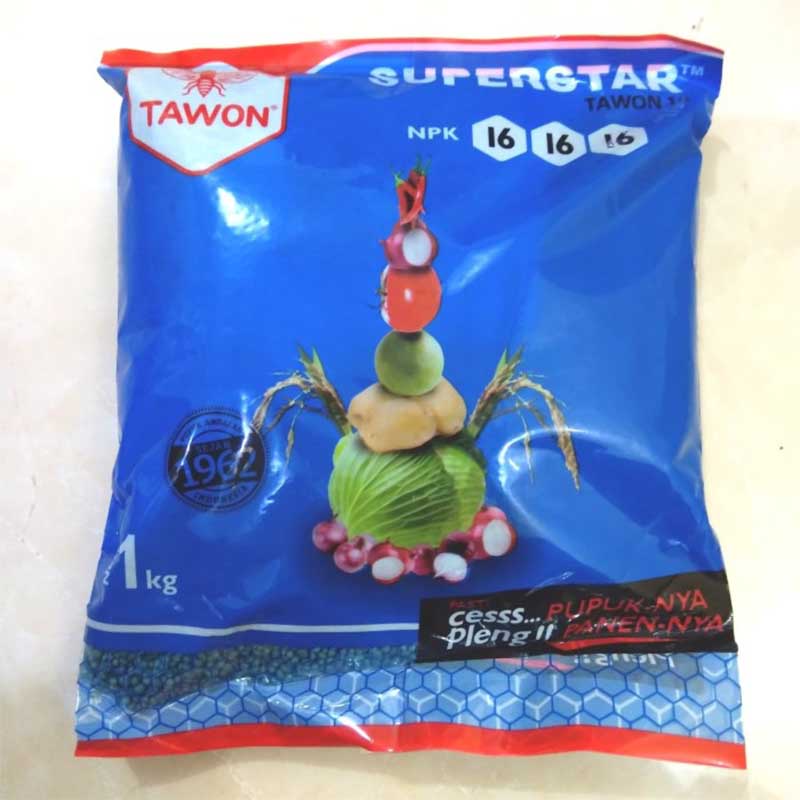 PUPUK NPK MUTIARA CAP TAWON (1KG) PERANGSANG