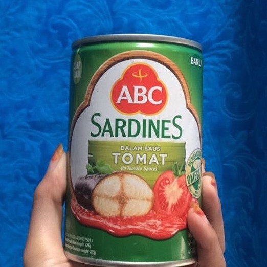 

ABC Sarden Kaleng Saus Tomat 425 Gr Saos Sardine Murah