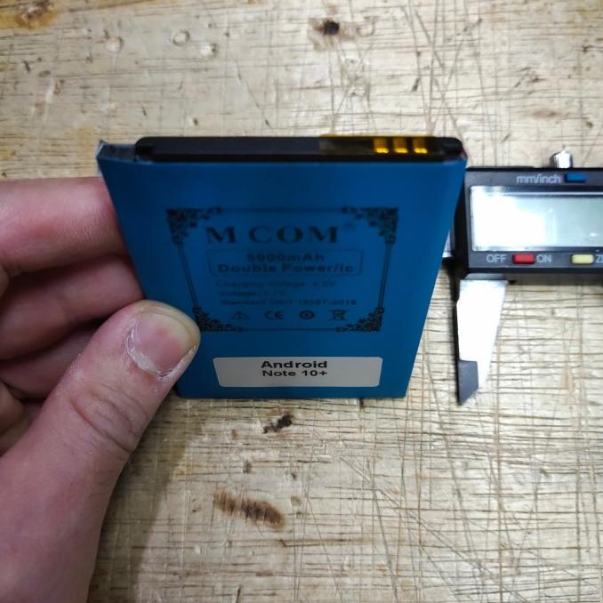 ANDROID NOTE 10+ Baterai battery battle Batt MANTUL MURAH MERIAH