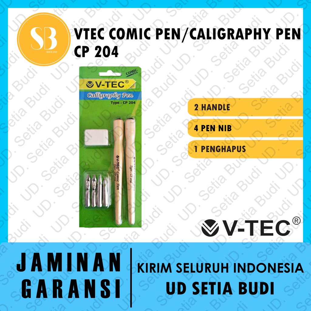 V-Tec Comic &amp; Calligraphy Pen Tools Set V-Tec CP-204