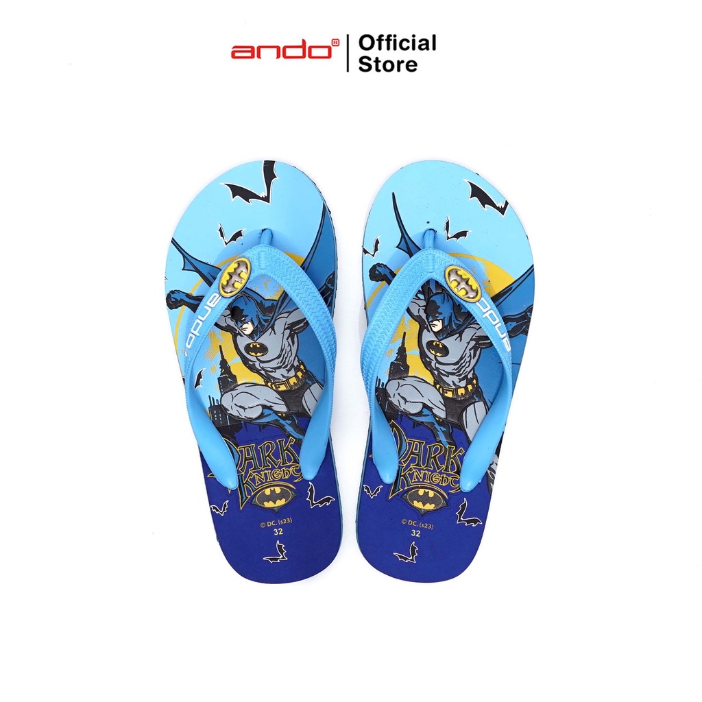Sandal Jepit Batman Bt 2301 Anak - Royal Blue