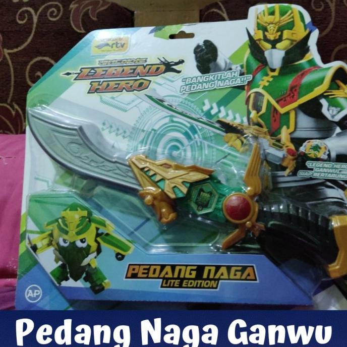 Mainan pedang naga lite edition ganwu hijau legend hero SNI serial RTV sale stock ready