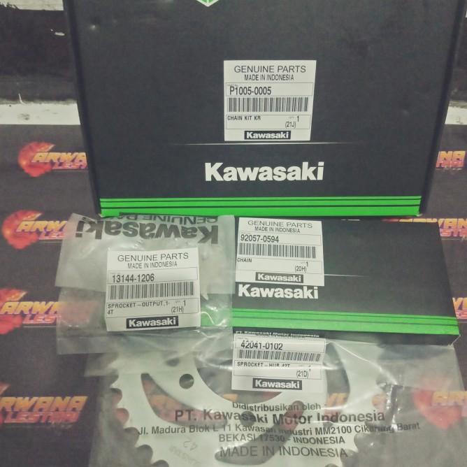 Gear Set Ninja R Original Kawasaki