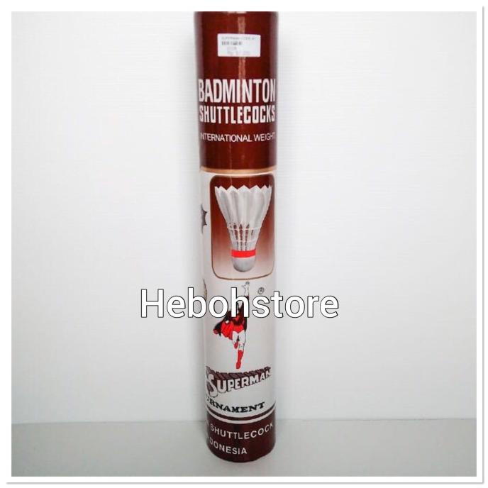 Shuttlecock/kok SUPERMAN COKLAT
