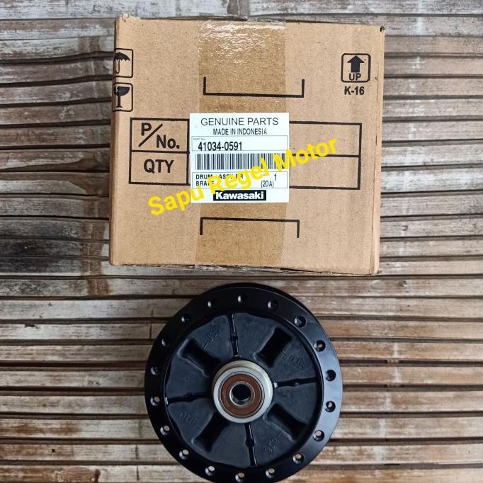 tromol belakang w175 w 175 original kawasaki
