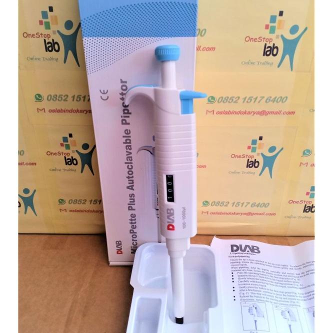 Dlab Micropipette 0.5 - 10 Ul Autoclavable Mikropipet 10 Mikroliter