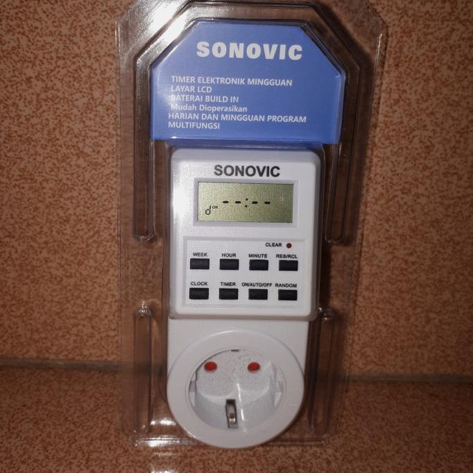 Stop Kontak Timer Digital Listrik / Timer digital / Kitani