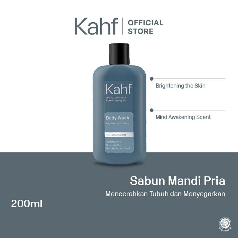 KAHF BRIGHTENING &amp; ACNE BODY WASH