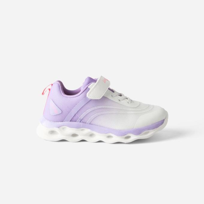 Jackson Kids- Sepatu Anak Sneaker BELL 1ST White Purple
