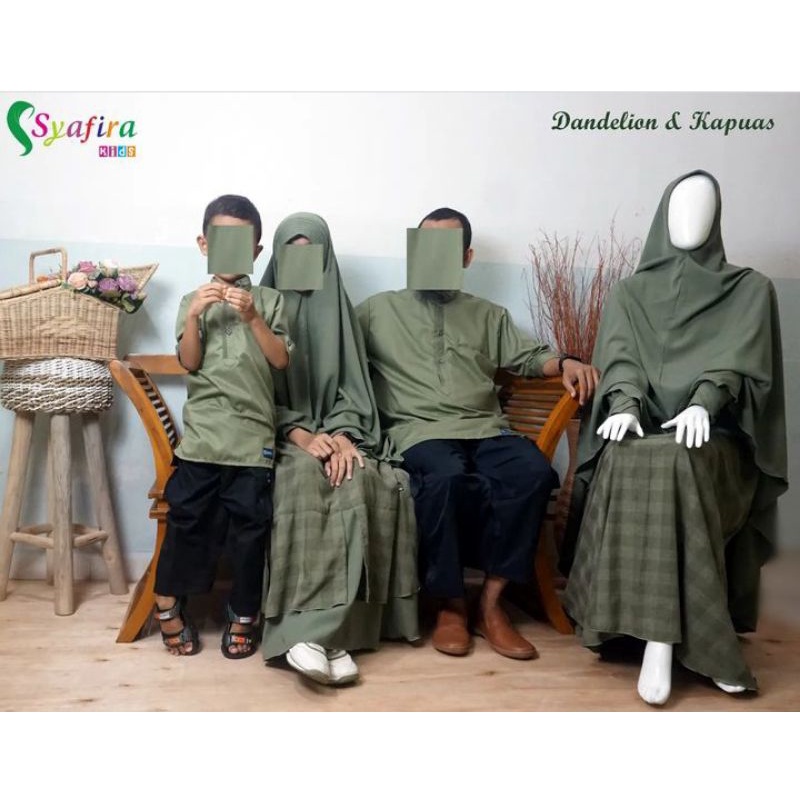 READY GAMIS DANDELION DEWASA BY SYAFIRA KIDS  stok model seperti kids semua yah