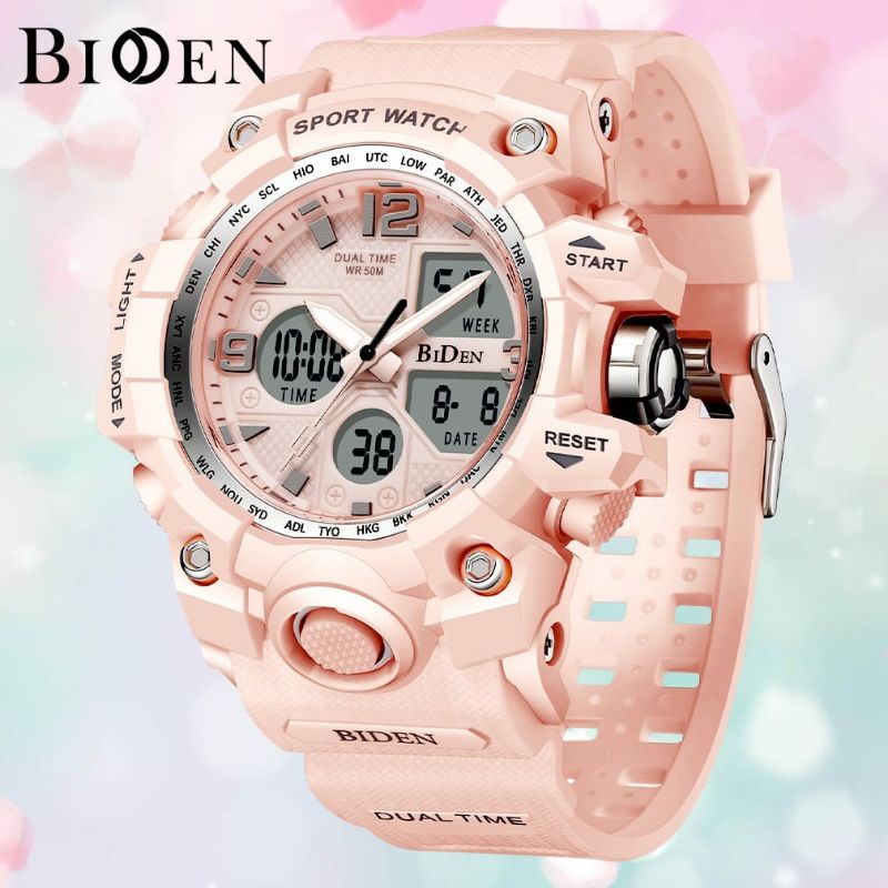 Outdoor Biden Original Jam Tangan Biden Wanita Kuarsa Fashionable