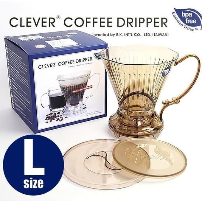 Abid Clever Dripper 103 Clear Drip Free 100 pcs Coffee Paper Filter
