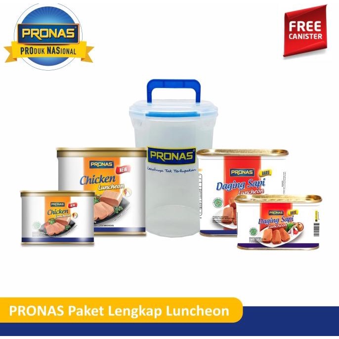 

Promo PRONAS Paket Lengkap Luncheon Free Canister