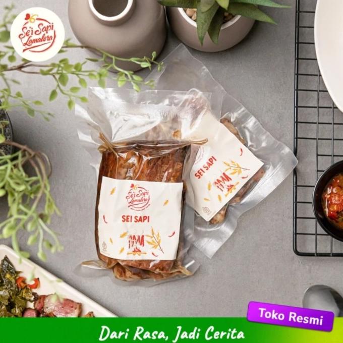 

Promo Sei Sapi Se'i Sapi Lamalera Daging Asap Khas Kupang Frozen [Vacuum]