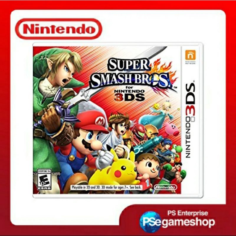 Nintendo 3DS  SSuper Smash Bros ( Usa / preloved )