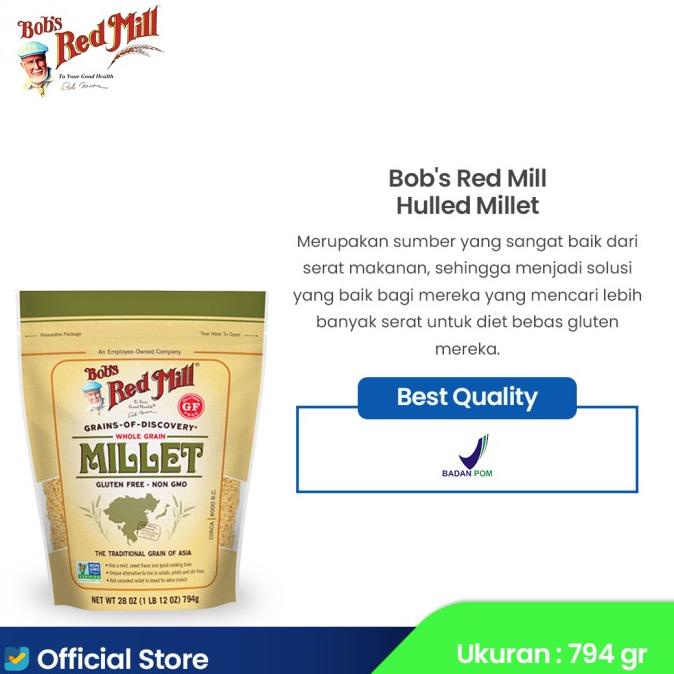 

Promo Bob's Red Mill Hulled Millet 794 gr
