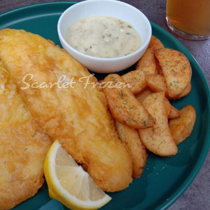 

Promo Battered Fish n Chips 7 Pcs | Dory Fish Katsu Premium Resto