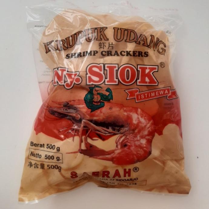 

Promo kerupuk udang ny siok oval