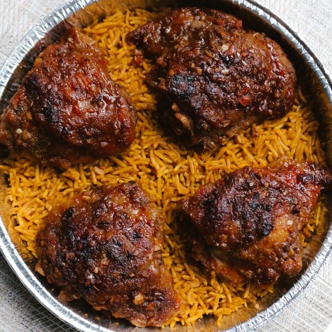 

Promo Peruvian Chicken with Frida's Spiced Yellow Rice (Medium Size)