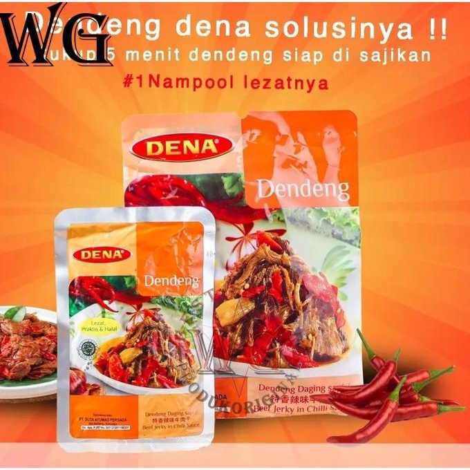 

Promo Makanan Instan - Dendeng Balado Dena / Halal / 5pc