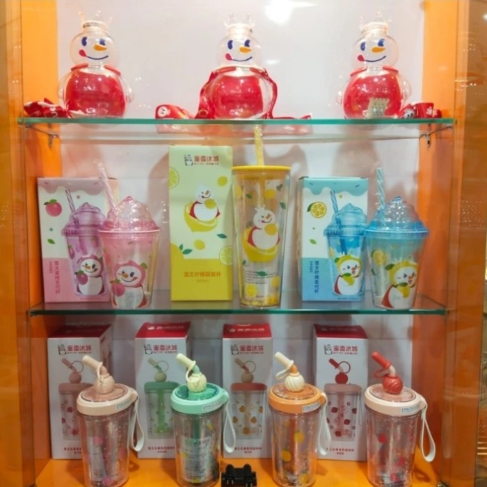 MIXUE GELAS MINUM 380ML - TUMBLER MODEL ICE CREAM PALING MURAH