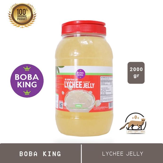 

Promo Boba King Lychee Jelly