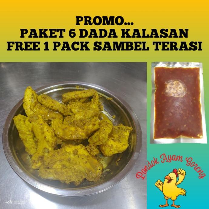 

Promo ayam goreng dada
