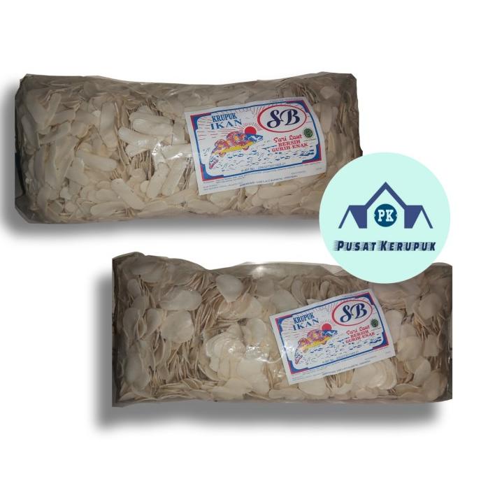 

Promo Kerupuk Ikan Kakap/Krupuk Ikan Kakap/Keripik Ikan Mentah 5 kg/bal