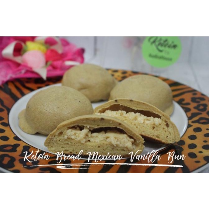 

Promo Roti Ketofy Keto Bread Mexican Vanilla Bun