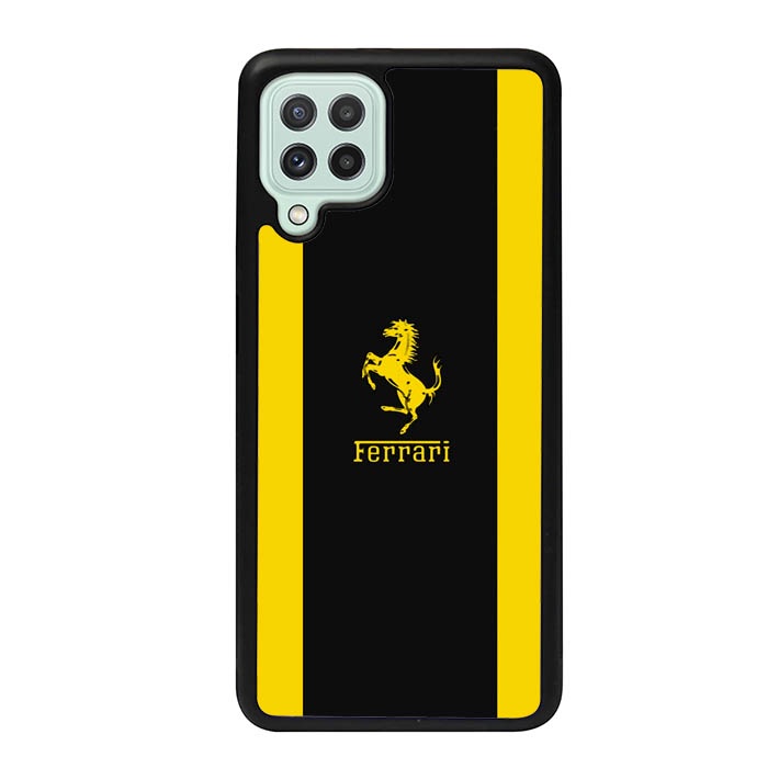Casing Samsung A22 A21s A21 A20s A30 A20 A13 A12 A11 A10 4G 5G ferrari logo BO0098 Case Custom B2